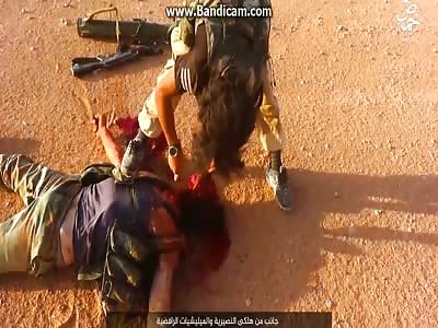 New video Isis killing enemies beheaded and shot