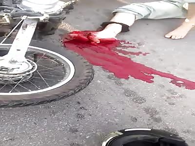 Accident  with Biker 
