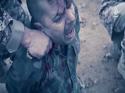 EXTREMELY BRUTAL: New isis  executed neck cut slowly