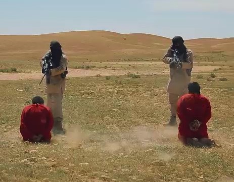 New BRUTAL Machine Gun Execution from ISIS 