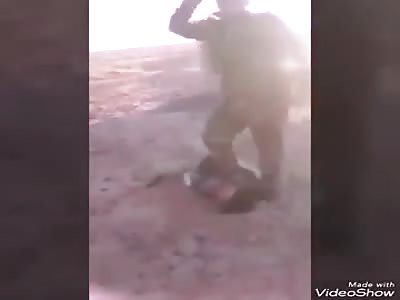 brutal soldiers in village