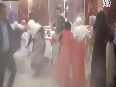Wedding Turns To Chaos As Car Bomb Goes Off 
