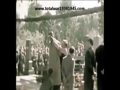 partizans hanged 