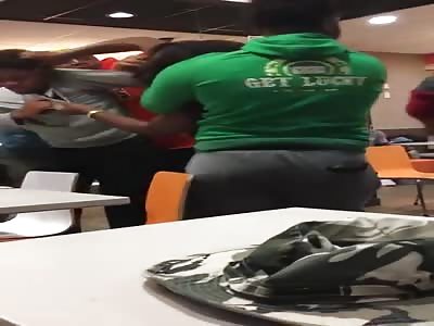 The fight at McDonald's!!