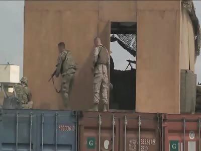 Soldiers Fight Taliban Attack On US Embassy