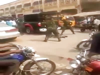 soldiers beat to death a disabled man for wearing camouflage 