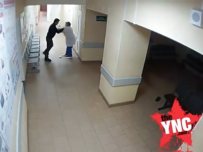 man Strangles and punches two women at a hospital 