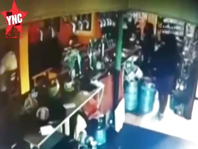 Soldier Accidentally Detonates Grenade In Bar