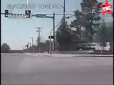  woman run over and killed by american police