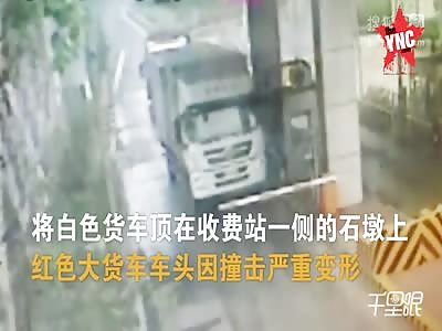 man crashed into lorry he died later 