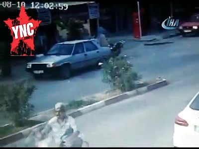 3 year old boy from turkey gets crushed by car 