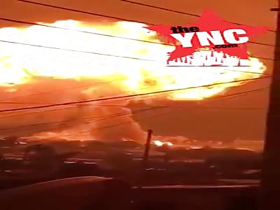 [different angel]  many dead in Ghana when a gas station has exploded 0:16 mark