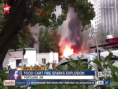 Food carts explodes in Oregon