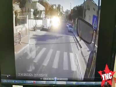 in Israel A car ran over and injured a girl