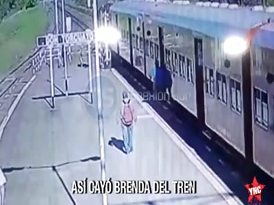 medical student  fell from a train while chasing a thief who had stolen his phone  in Don Torcuato