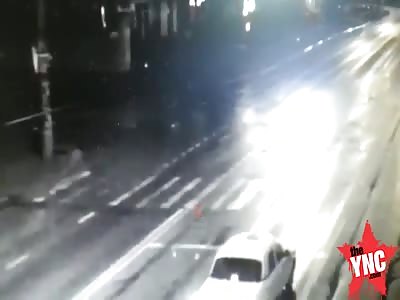 terrible Accident in Russia with a range rover 