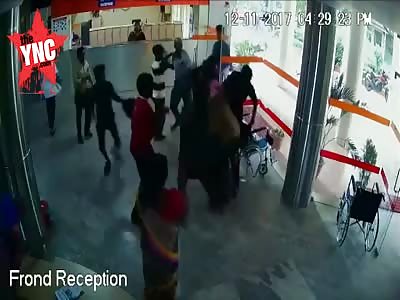 fight  in Attukal Devi Hospital
