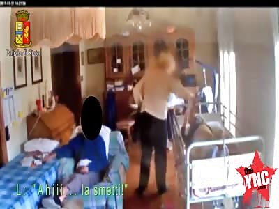 in Italy Ukrainian   Migrant Caregiver   Abusing and Beating an 80+-Year-Old Italian  Elderly Couple