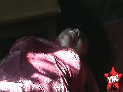 villagers slaughtered woman in post office para of Naogaon City