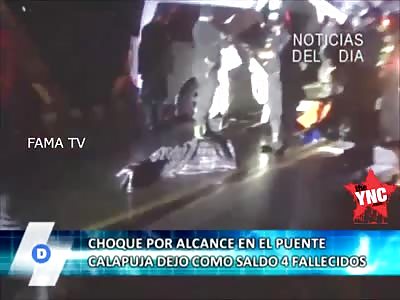 Four dead and eleven injured in a accident in Puno , Peru