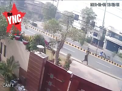 accident in  Karachi 