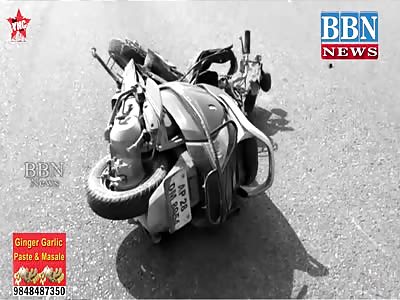 Bikes colided At Indra Reddy Nagar  1 Dead In This Accident 