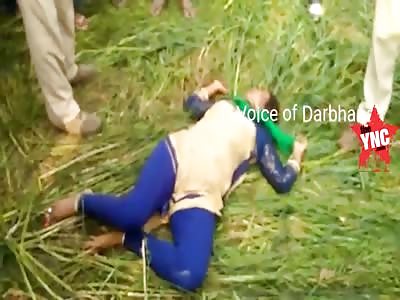 murder An unknown woman found dead in In the mabby beluna of the Mabbi OP area of â€‹â€‹Darbhanga district