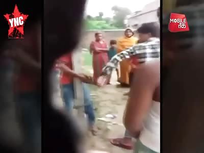 Kid begging for mercy while being hit in katihar