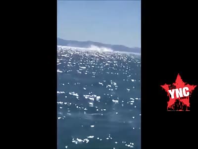 a MI-17 helicopter of the Navy of Mexico crashed into the Gulf of Santa Clara