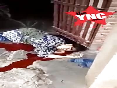  husband kills his wife in  Jati Agung, South Lampung