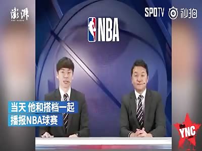 Zhao Xianri has a noise bleed live on south Korean tv