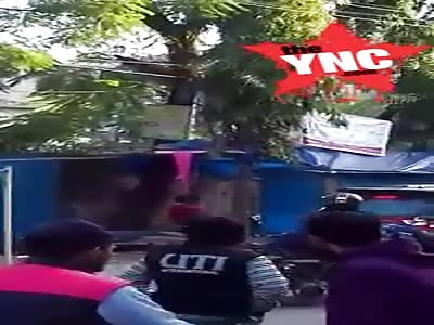 long shot video of a Suicide or murder victim in Silchar,Assam