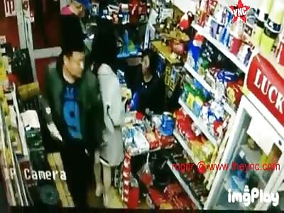 a Jilin man  harassed female college student then hits her with a beer bottle to her head 