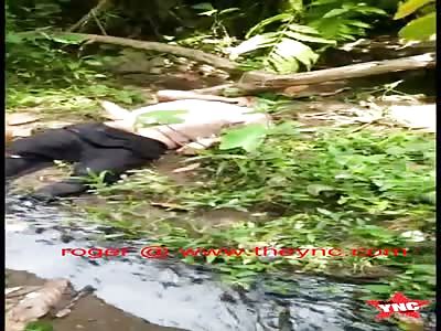 the discovery of an unidentified dead male  in the West Sumatra