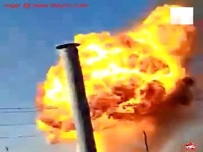 gas explosion in Omsk