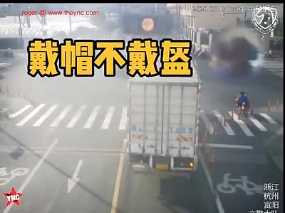  Li Mouli was crushed by a truck in Hebei 