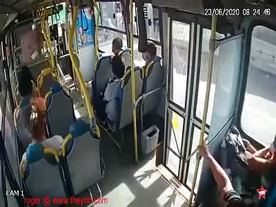 bus robbery in Natal, Rio Grande do Norte,Brazil