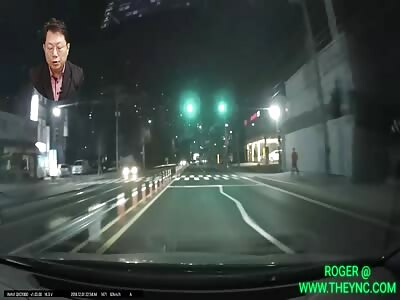 Zebra crossing accident in South Korea