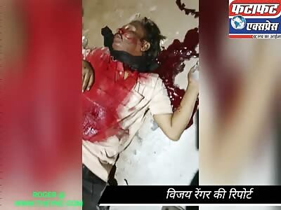 Brij Kishore Kori had his throat cut by his friend in Madhya 