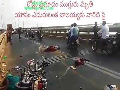 Three die in a Accident in Andhra Pradesh
