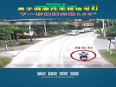 180° Accident in Wuhu City