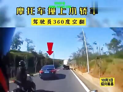 360° Accident in Xinchang County