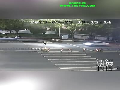 Zebra crossing Accident in Guangdong