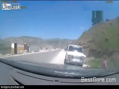 Little kid gets DESTROYED by speeding car