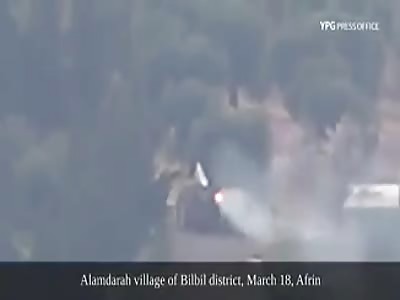 YPG blow away Turkish soldiers waving white flag