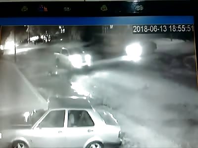 Accident Caught on CCTV