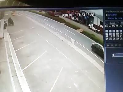 Accident Caught on CCTV II