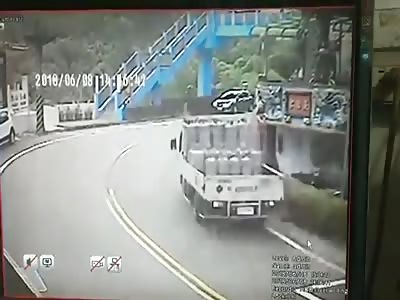 Live Accident Caught on CCTV II