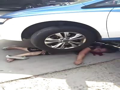 Elderly Woman Totally Crushed by a Car