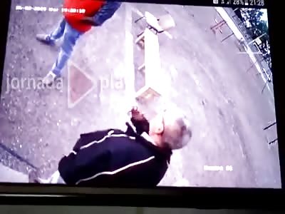 Murder Caught on CCTV Camera
